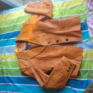 Vintage Genuine Leather Jacket